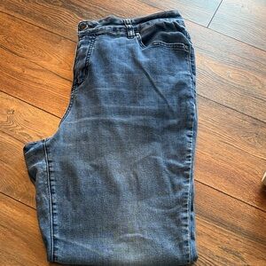 Avenue Denim Skinny Leg Jeans Women Size 16T